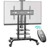 Motorized TV Lift w/ Remote Control Mobile TV Stand for 50-86