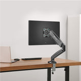 Monitor Desk Mount for 13"-32" LCD LED OLED Screens up to 17.6 lb. ONKRON G80, Black