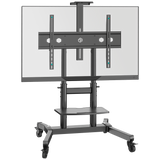 Mobile TV Stand Rolling TV Cart for 50